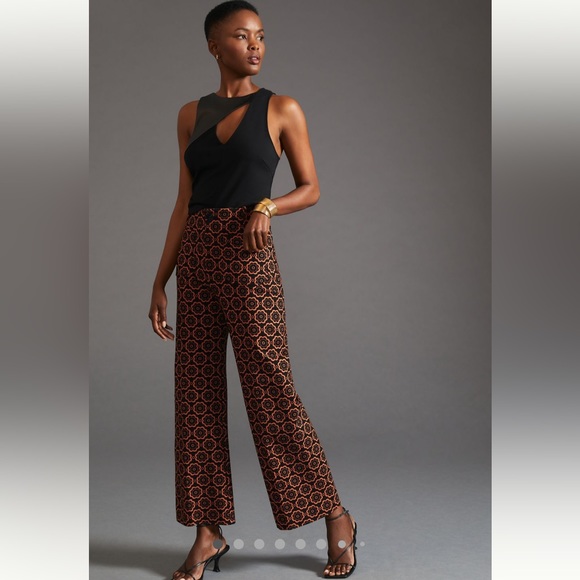 Maeve for Anthropologie Colette Ponte Crop Pants, 30, Worn Twice Like New! 🍑🧡 - Picture 2 of 10